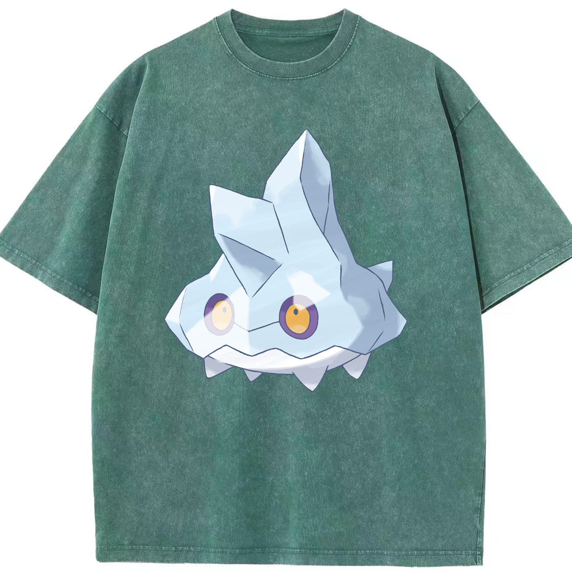 （画像用） ポケットモンスター Pokémon 綿100% ヴィンテージ風 半袖Tシャツ（フロントプリント）